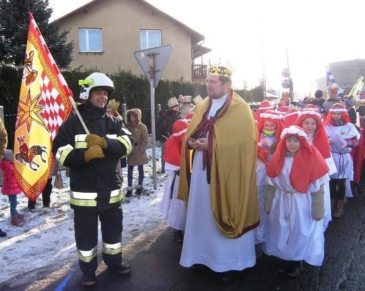 Orszak Trzech Króli w Zabrzegu.