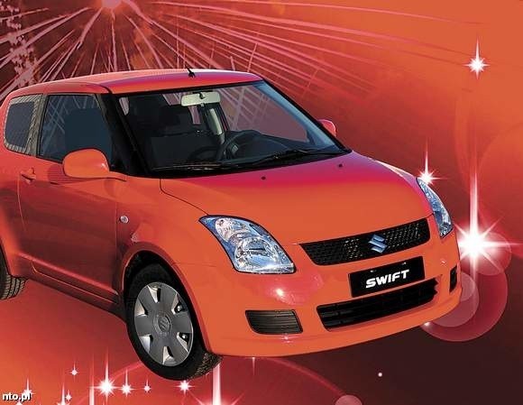 Główna nagroda loterii to Suzuki Swift