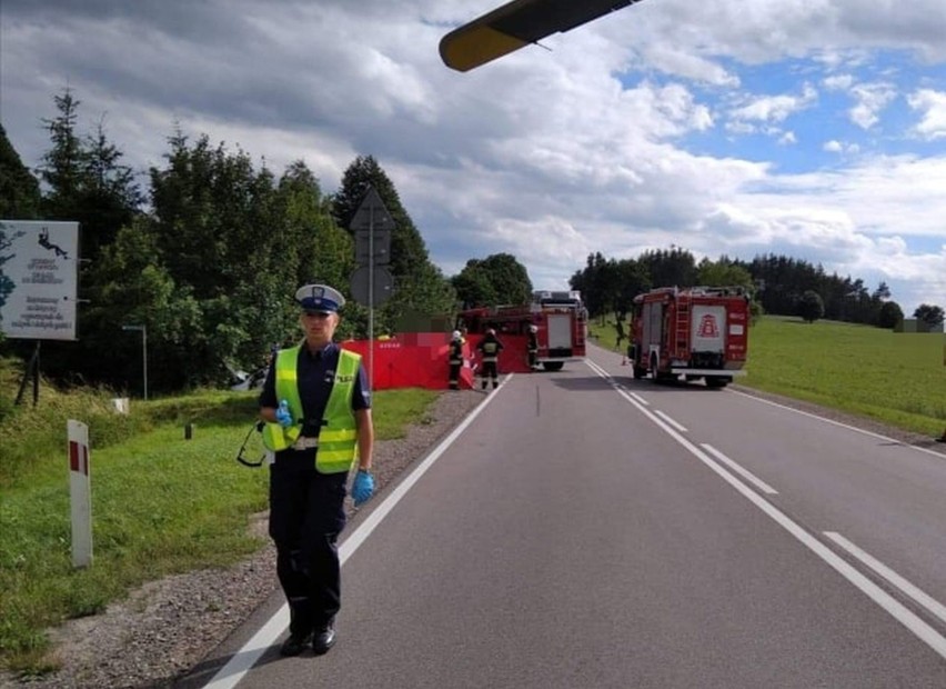 Podkamionka. Śmiertelny wypadek motocyklisty zablokował...