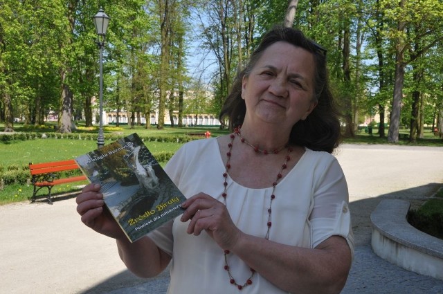Pelagia Borowska opowiadała o swej powieści dla młodzieży.