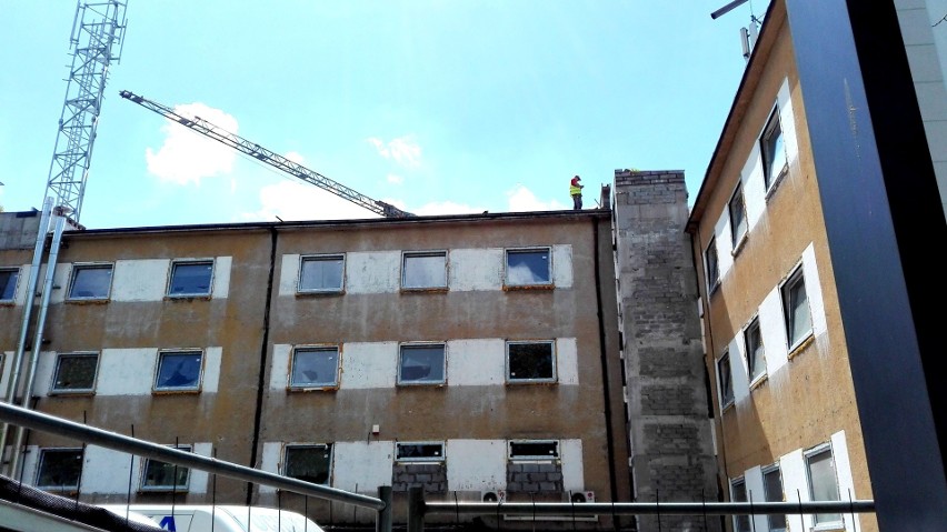 Trwa remont budynku Urzędu Miejskiego w Czeladzi