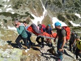 Tatry. To jest wyczyn. Wnieśli sparaliżowaną koleżankę na Mnicha [ZDJĘCIA]