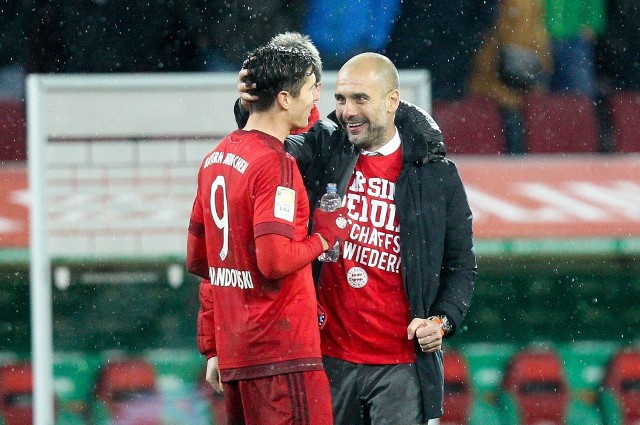 Robert Lewandowski i Josep Guardiola mieli w Bayernie Monachium bardzo dobre relacje