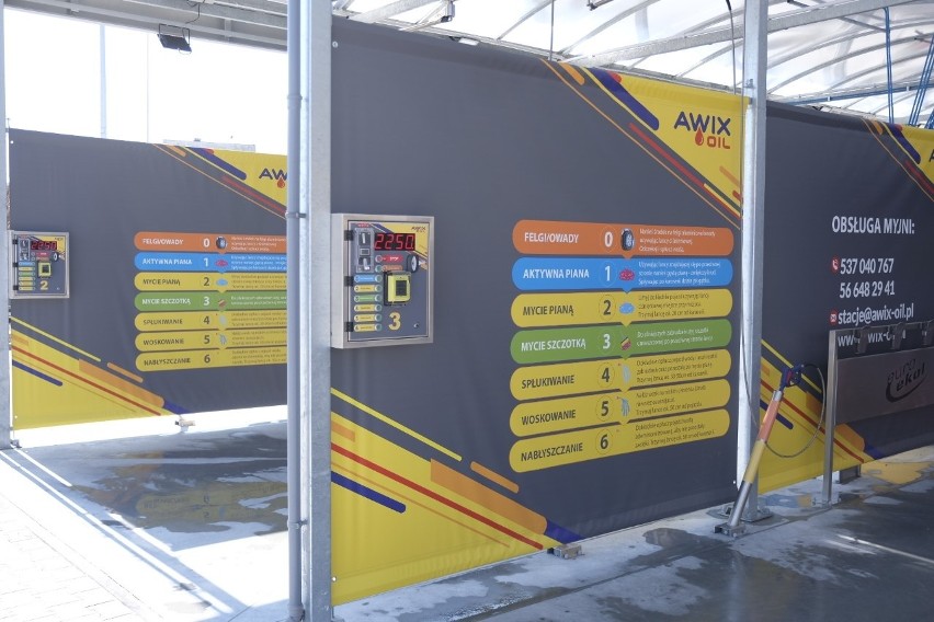 Otwarcie nowej stacji AWIX-OIL na skraju Legionów i Polnej