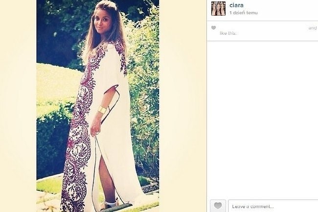 Ciara (fot. screen z Instagram.com