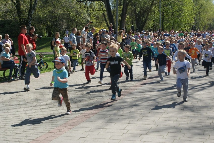 Bieg Skrzata w Parku Hallera zgromadził setki uczestników