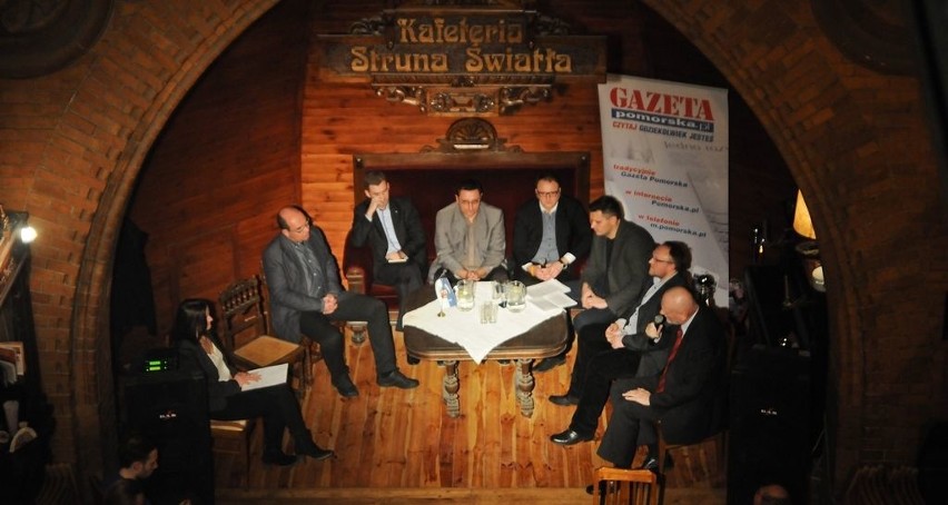 Debata z prezydentem Torunia radnymi i przedsiębiorcami