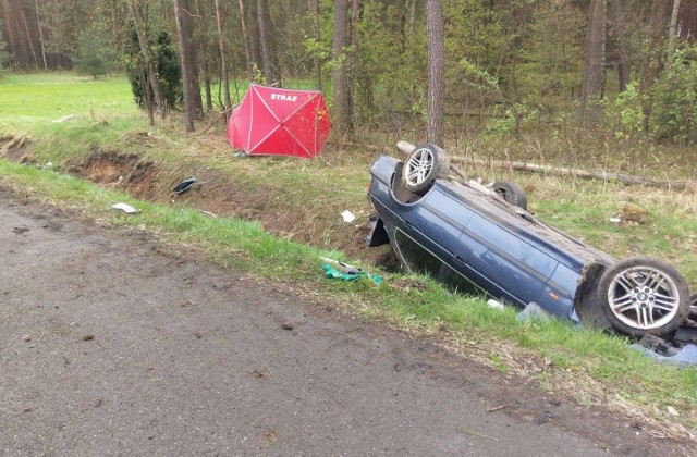 Wypadek na DK46 w Grodźcu. Kierowca BMW śmiertelnie potrącił rowerzystkę. 