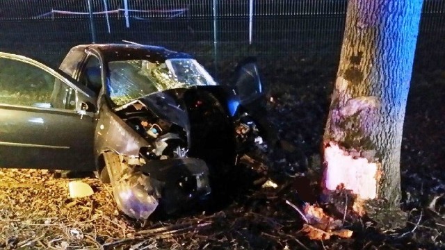 Tragiczny wypadek w Międzyrzeczu. W wypadku zginął kierowca.