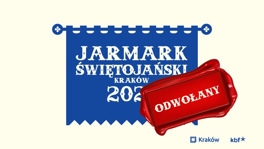 Kraków. Jarmark Świętojański pod Wawelem nie odbędzie się w tym roku 