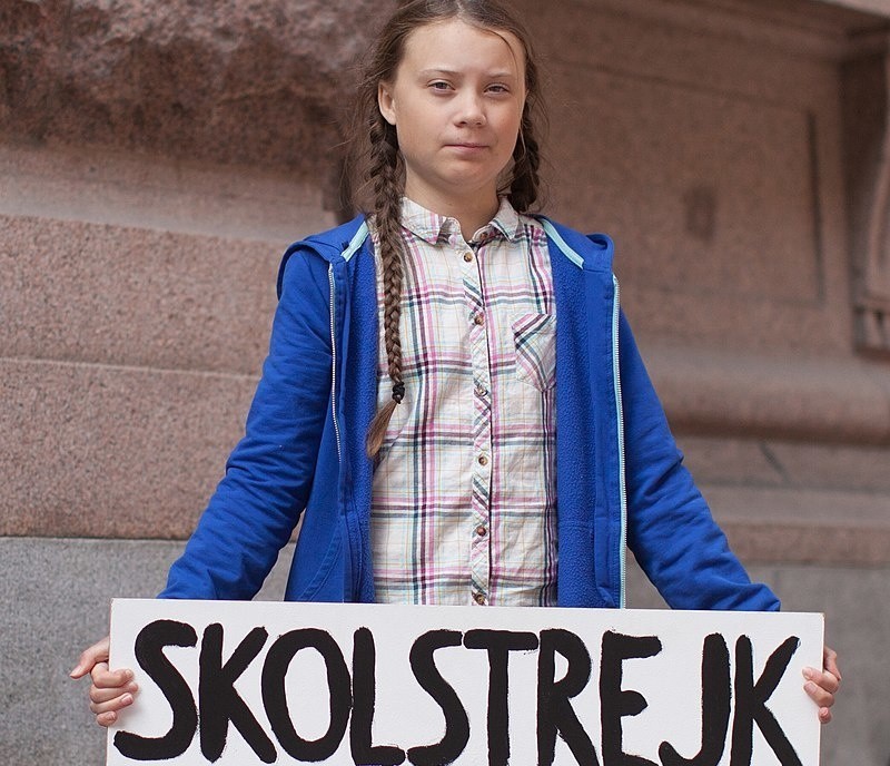 Greta Thunberg była w Gdańsku. Nastolatka wpadła na kawę i ciasto do wegańskiej restauracji