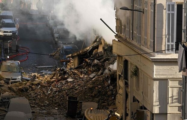 W Marsylii zawalił się budynek mieszkalny.