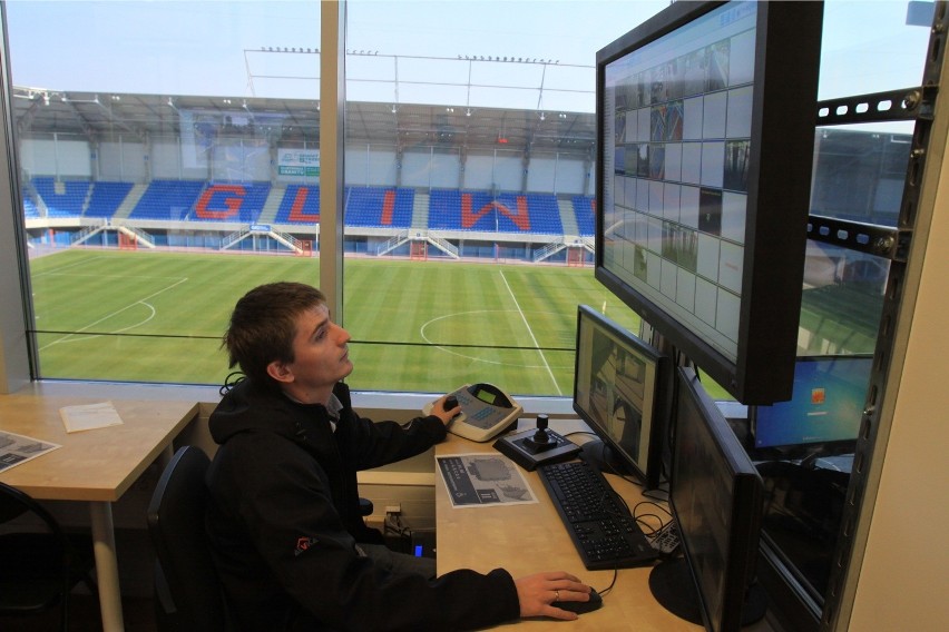 04.11.2011 r. Stadion Piasta Gliwice dzień przed otwarciem....