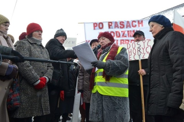 W swej wsi blokowali drogi w listopadzie i grudniu. 25 stycznia będą w Bydgoszczy
