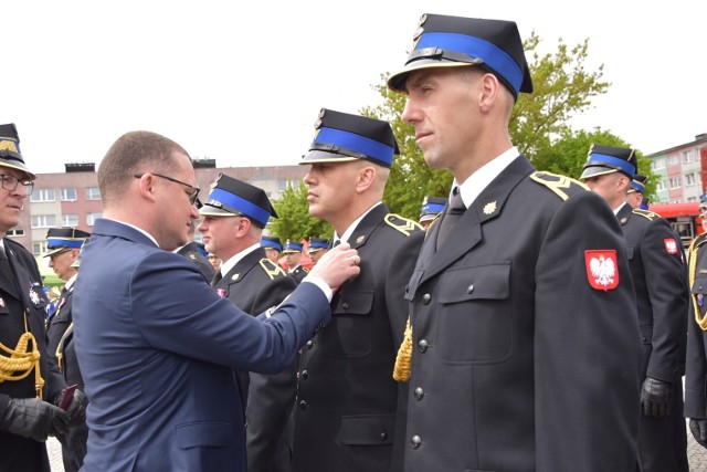 Wojewódzkie Obchody Dnia Strażaka w Sławnie.