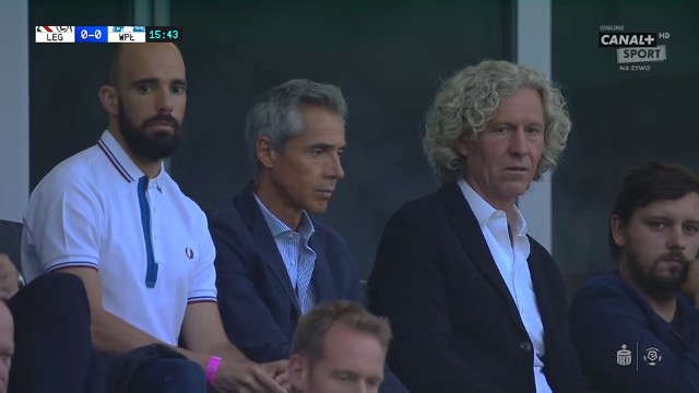 Paulo Sousa z asystentem i prezesem Legii