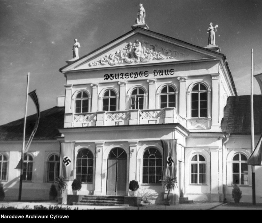 Dom Niemiecki w Radomiu w czasie wojny.