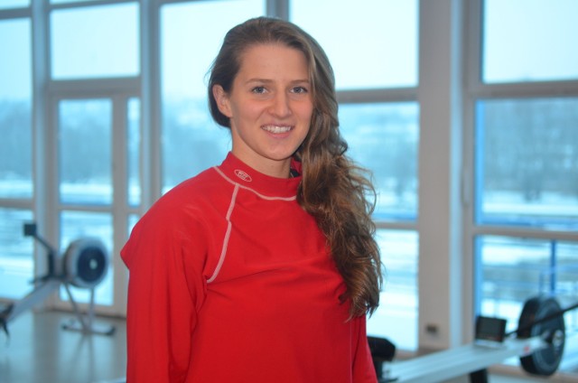 Olga Michałkiewicz (LUBSPORT.14) z AZS AWF Gorzów, złota medalistka młodzieżowych mistrzostw świata, w czwartkowy wieczór nadal prowadziła.