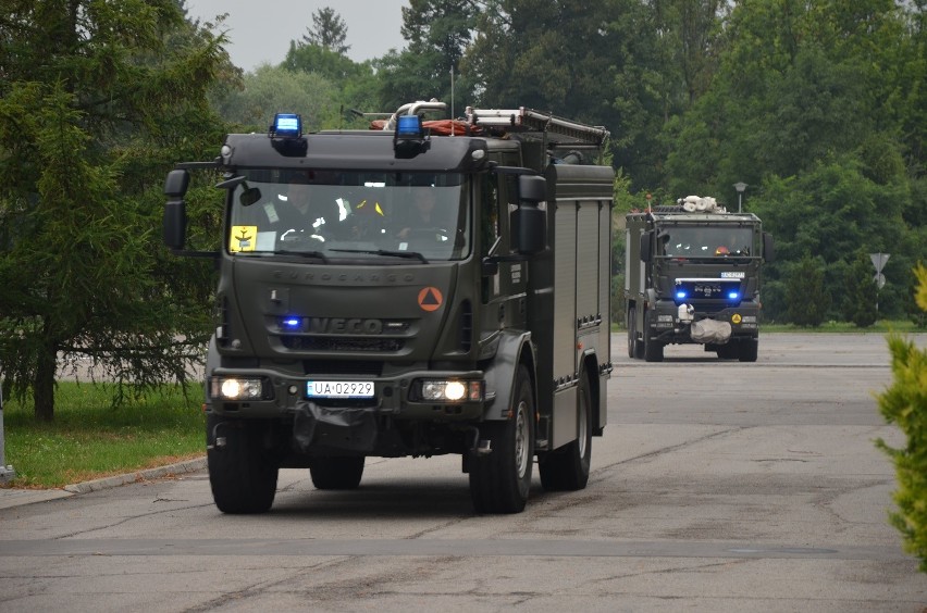 Kraków. Alarm w jednostce wojskowej na Balicach [ZDJĘCIA] 