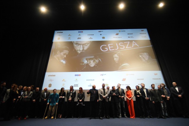 Premiera filmu "Gejsza" w kinie Kosmos w Katowicach