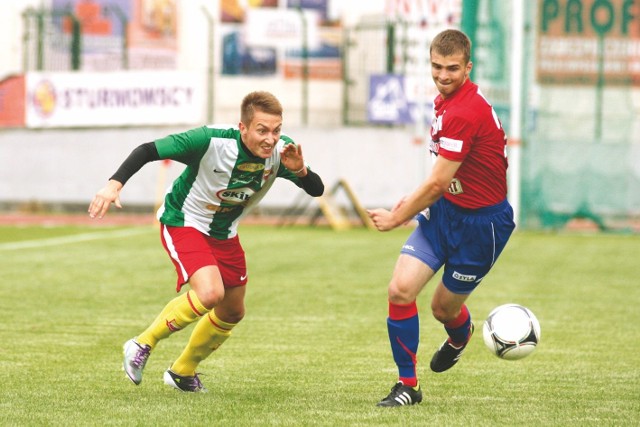 Jakub Kapsa potrafi wykorzystać swoje predyspozycje - sybkość i strzał z dystansu