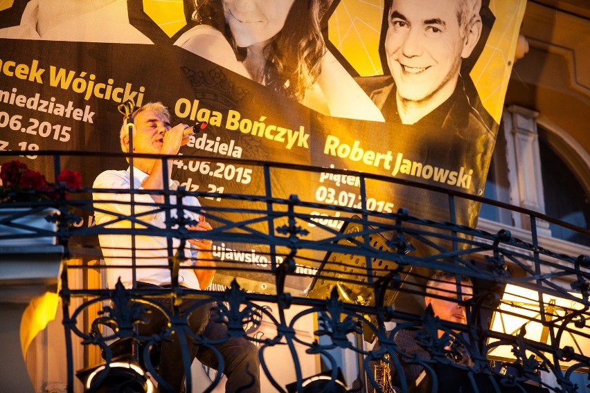 Koncert Roberta Janowskiego
Koncert z balkonu Święcickiego