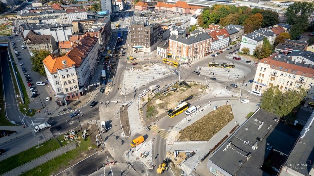 liwice: Plac Piastów i okolice dworca, wielka przebudowa trwa. Jak postępują prace?
