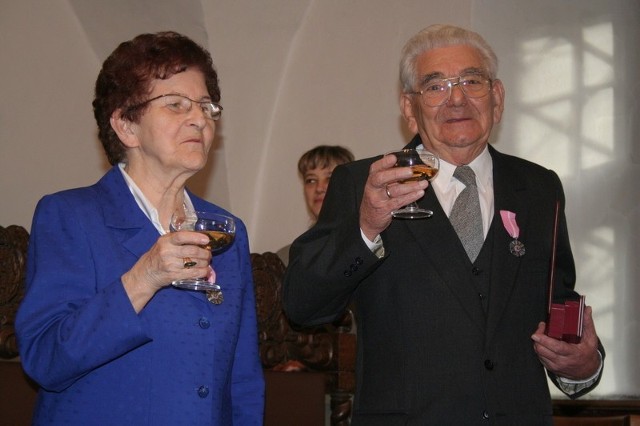 Wiesława i Mieczysław Sochaccy z Chełmna są małżeństwem od 60 lat