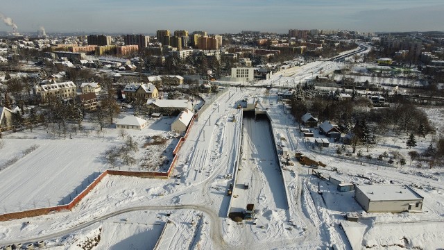 Trwa budowa Trasy Łagiewnickiej. Nowa droga ma być gotowa na koniec 2021 r.