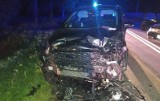 Wypadek w Lipówce w gminie Działoszyce. Kierowca saaba miał ponad... trzy promile!