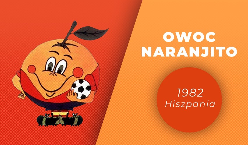 Maskotka mistrzostw w 1982 r. była... pomarańczą. Hiszpanie...