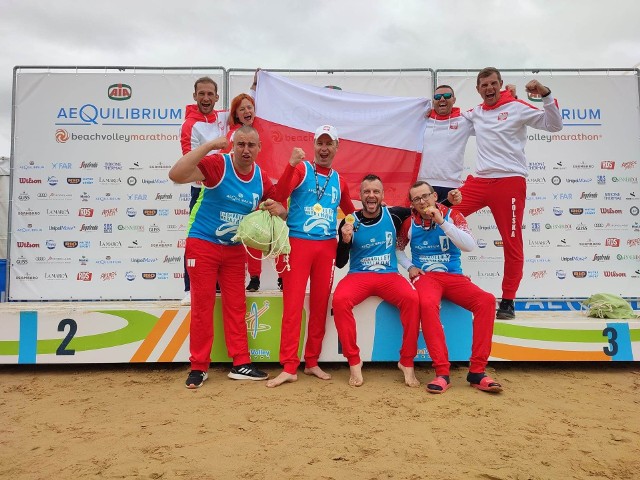 Tak polska reprezentacja cieszyła się ze złotych medali na plaży we włoskim Bibione