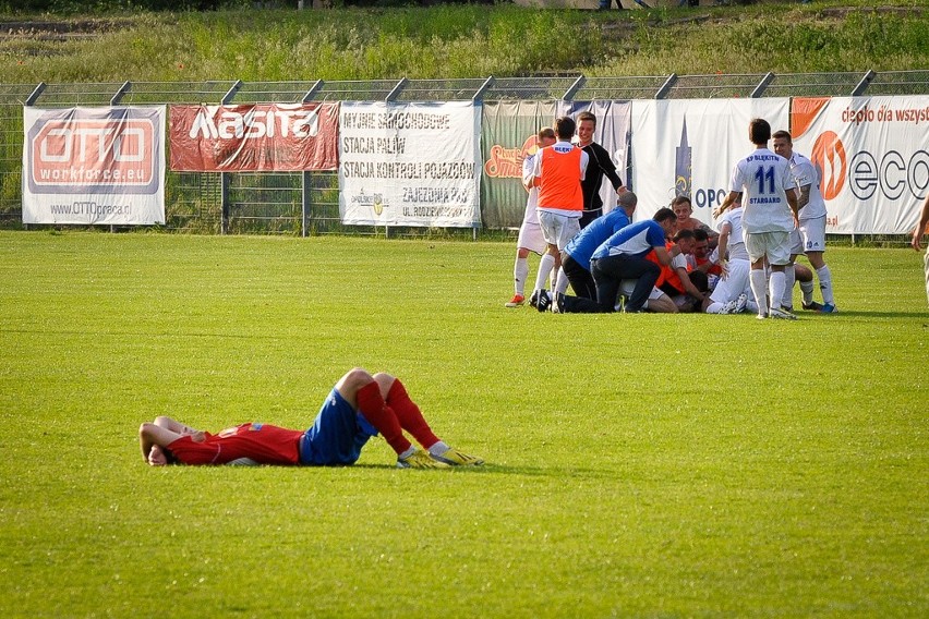 II liga. Odra Opole - Błękitni Stargard Szczeciński 1:2