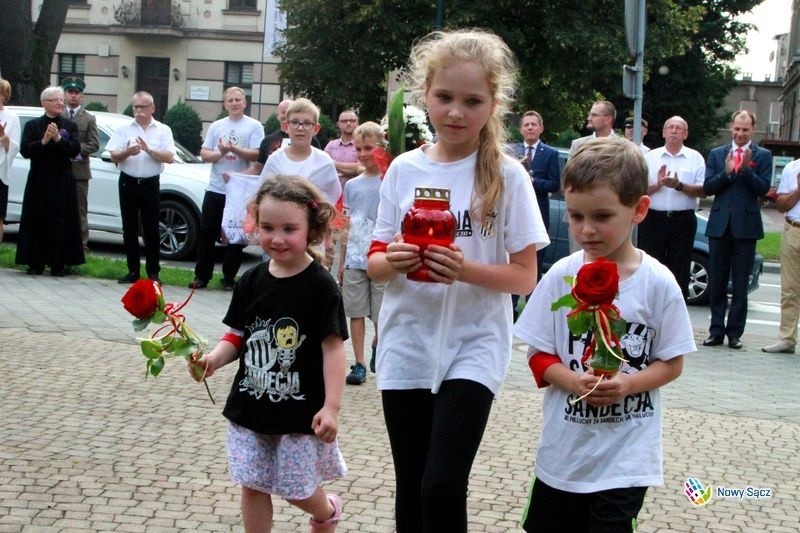 Nowy Sącz. Pamiętali o 74. rocznicy wybuchu Powstania Warszawskiego