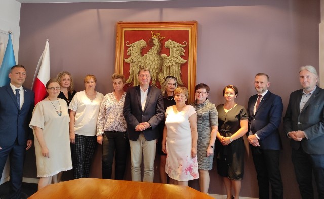 W Urzędzie Miasta w Oświęcimiu odbyło się spotkanie z dyrektorami miejskich szkół i przedszkoli