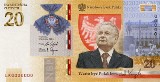 Banknot i moneta z Lechem Kaczyńskim wchodzą dziś do obiegu
