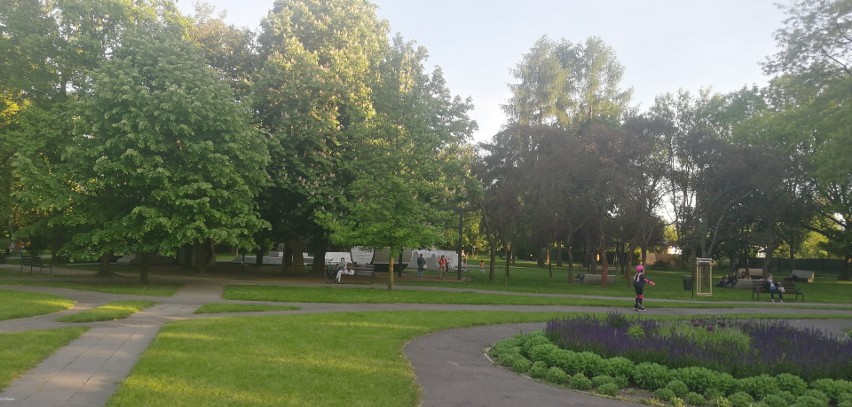 Park Wyspiańskiego w Krakowie