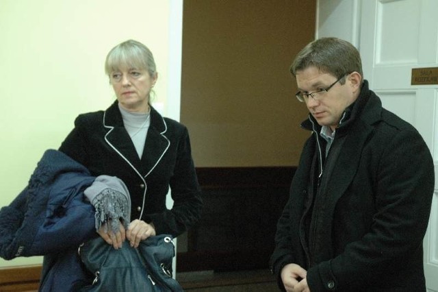 Dyr. DPS Jolanta Kaczmarek i jej pełnomocnik prawny Robert Leśniak byli zadowoleni z wyroku sądu
