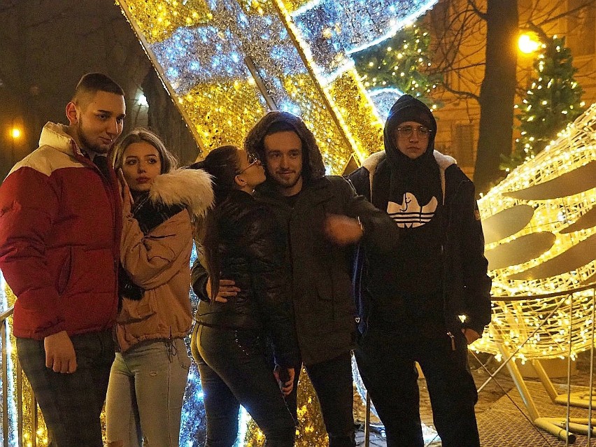 Tak witano Nowy Rok w pandemii w Łodzi