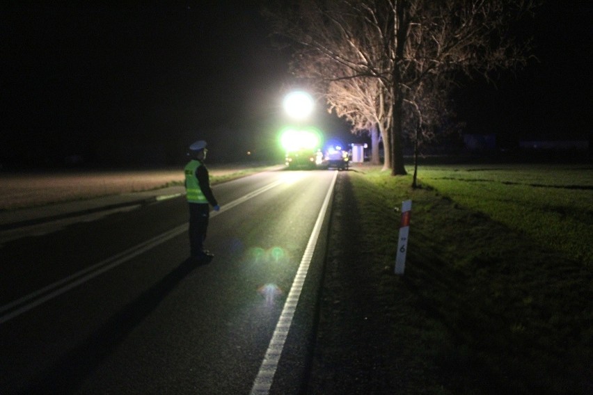 Do tragicznego zdarzenia doszło wczoraj około godz. 21 na DK...