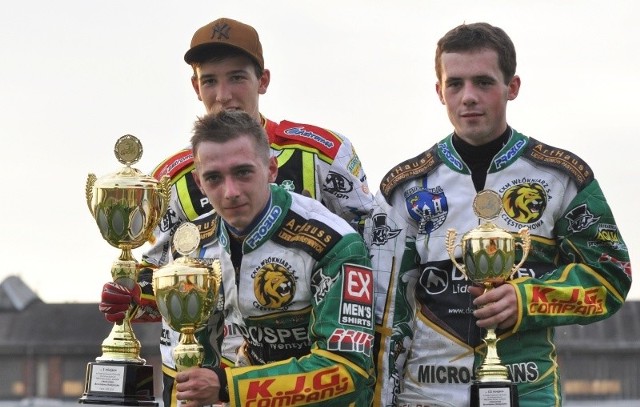Na zdjęciu najlepsza trójka zawodów (od lewej): Piotr Pawlicki, Rafał Malczewski i Artur Czaja.