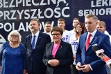 Adrian Mól z Beatą Szydło w Żninie: Chcemy, żeby Polska była bezpieczna