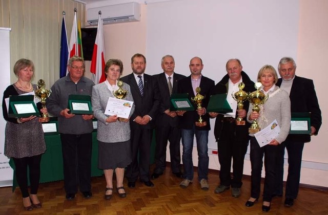 Właściciele pięciu najlepszych gospodarstw agroturystycznych województwa podlaskiego