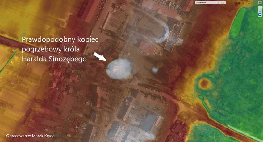 Słynny Sinozęby, król Danii i Norwegii, spoczywa nieopodal Wolina? Spokojnie, to tylko teoria