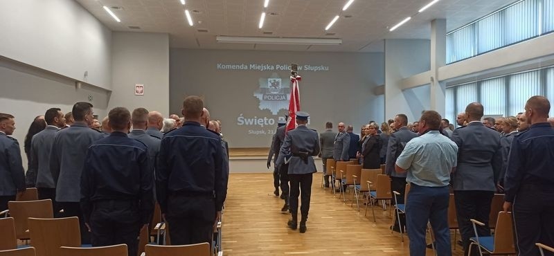 W Komendzie Miejskiej Policji w Słupsku odbyły się wczoraj...