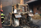 Trzy ciągniki spaliły się w Makowczycach