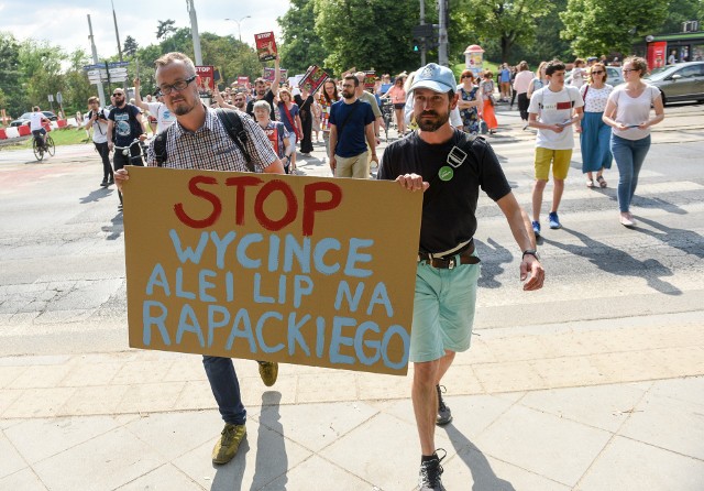 W Toruniu już dwukrotnie zorganizowano protest w obronie lip rosnących na pl. Rapackiego. Społeczni Opiekunowie Drzew apelowali o to również podczas czwartkowego spotkania