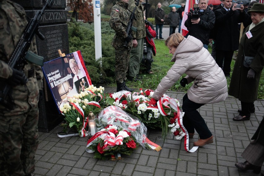 6. rocznica katastrofy smoleńskiej. Obchody na pl. Wolności...