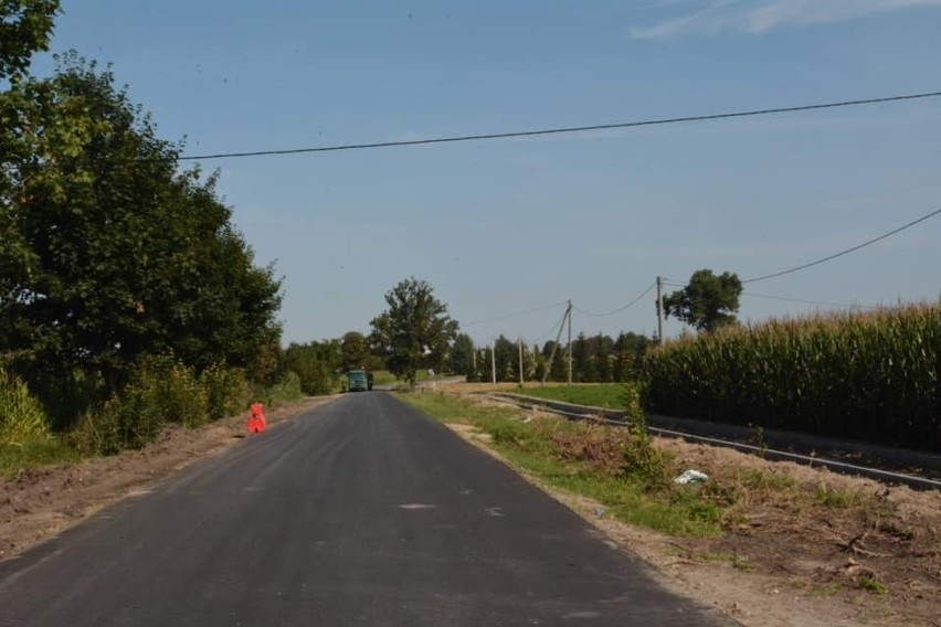 Droga powiatowa jest remontowana na odcinku Rakowo-Cetki