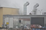 Pożar lakierni w Szczecinku [zdjęcia, wideo]
